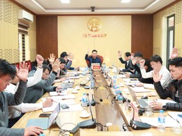 Ban chấp hành Đảng bộ xã Minh Châu khóa I tổ chức hội nghị lần thứ Sáu: họp bàn về công tác Giải phóng mặt bằng bàn giao mỏ cát Tây Đằng – Minh Châu, hoàn thiện các văn bản trọng tâm đầu năm 2026