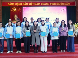 Hội LHPN Phường Phú Thượng tổ chức hội nghị quán triệt nghị quyết, ra mắt mô hình “tổ phụ nữ số” và gặp mặt cán bộ hội nhân dịp Tết nguyên đán 2026