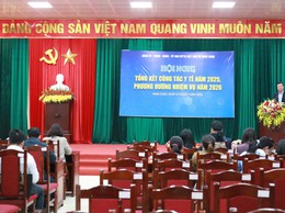 Xã Minh Châu tổng kết công tác y tế năm 2025, triển khai phương hướng, nhiệm vụ năm 2026