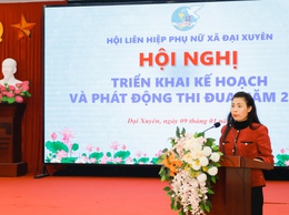 Hội nghị Ban Chấp hành Hội LHPN xã Đại Xuyên mở rộng
