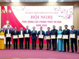 ỨNG HÒA PHÁT ĐỘNG PHONG TRÀO THI ĐUA YÊU NƯỚC NĂM 2026.