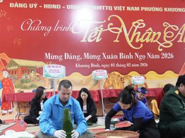 “Tết Nhân Ái” lan tỏa yêu thương tại phường Khương Đình