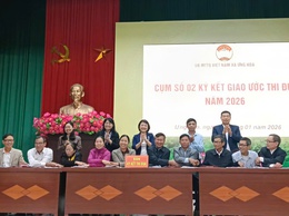 ỦY BAN MTTQ XÃ ỨNG HÒA GIAO BAN CÔNG TÁC MẶT TRẬN THÁNG 01, TRIỂN KHAI NHIỆM VỤ THÁNG 02/2026