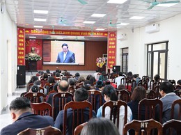 HOÀ XÁ TIẾP SÓNG HỘI NGHỊ TRỰC TUYẾN HỌC TẬP, QUÁN TRIỆT NGHỊ QUYẾT ĐẠI HỘI XIV CỦA ĐẢNG