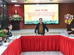 UBND XÃ HOÀ XÁ TRIỂN KHAI NHIỆM VỤ TRỌNG TÂM THÁNG 02/2026