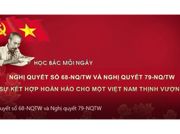 Video: Học Bác mỗi ngày: Nghị quyết số 68-NQ/TW và Nghị quyết 79-NQ/TW - Sự kết hợp hoàn hảo cho một Việt Nam thịnh vượng