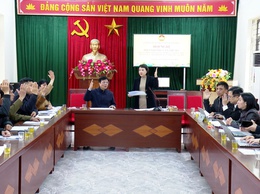 MTTQ XÃ ỨNG HÒA TỔ CHỨC HIỆP THƯƠNG LẦN THỨ BA LỰA CHỌN, LẬP DANH SÁCH NGƯỜI ỨNG CỬ ĐẠI BIỂU HĐND XÃ NHIỆM KỲ 2026 – 2031.