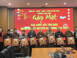 Phường Long Biên gặp mặt chức sắc, chức việc các tôn giáo nhân dịp Xuân Bính Ngọ 2026