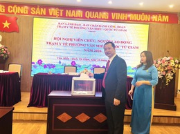 HỘI NGHỊ VIÊN CHỨC, NGƯỜI LAO ĐỘNG TRẠM Y TẾ PHƯỜNG VĂN MIẾU - QUỐC TỬ GIÁM: PHÁT HUY DÂN CHỦ, ĐOÀN KẾT, QUYẾT TÂM HOÀN THÀNH NHIỆM VỤ NĂM 2026