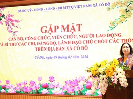 ĐẢNG ỦY – HĐND – UBND – ỦY BAN MTTQ XÃ CỔ ĐÔ TỔ CHỨC HỘI NGHỊ GẶP MẶT CÁN BỘ, CÔNG CHỨC, VIÊN CHỨC, NGƯỜI LAO ĐỘNG VÀ BÍ THƯ CÁC CHI, ĐẢNG BỘ, LÃNH ĐẠO CHỦ CHỐT CÁC THÔN