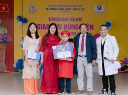 Trường Tiểu học Thọ Lộc lan tỏa niềm đam mê tiếng Anh qua Chương trình giao lưu hùng biện