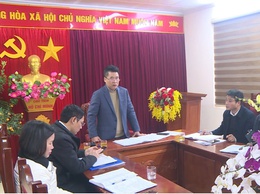 Ủy ban nhân dânxã tổ chức hội nghị họp các Tổ công tác xử lý “điểm nghẽn” để triển khai một số nhiệm vụ trọng tâm.