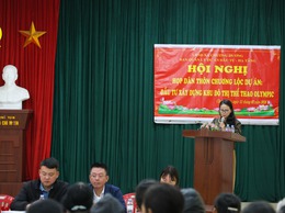 Xã Chương Dương thông báo chủ trương thu hồi đất thực hiện dự án khu đô thị thể thao Olympic trên địa bàn xã tại thôn Chương Lộc và Kỳ Dương