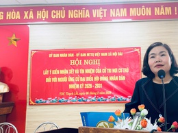 Xã Nội Bài hoàn thành việc lấy ý kiến, tín nhiệm cử tri 
đối với người ứng cử HĐND nhiệm kỳ 2026 - 2031