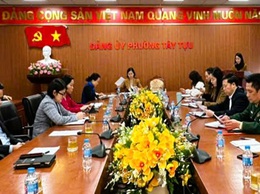 Ủy ban MTTQ Việt Nam phường Tây Tựu tổ chức hội nghị hiệp thương lần thứ ba