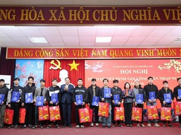 Xã Thường Tín tổ chức hội nghị trao quyết định gọi công dân nhập ngũ năm 2026