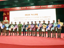 Lễ ra mắt Đội dân phòng Phòng cháy, chữa cháy và cứu nạn, cứu hộ; tập huấn nghiệp vụ phòng cháy chữa cháy cho các thành viên Đội dân phòng Phòng cháy, chữa cháy xã Thiên Lộc