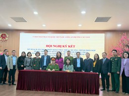 Phường Cầu Giấy ký kết chương trình phối hợp công tác 