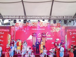 Không khí Tết rộn ràng trên Phố Sách Xuân Bính Ngọ 2026