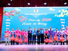 CÔNG ĐOÀN PHƯỜNG CẦU GIẤY - ĐIỂM TỰA TIN CẬY CỦA ĐOÀN VIÊN, NGƯỜI LAO ĐỘNG