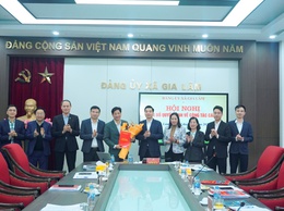 Đảng ủy xã Gia Lâm công bố quyết định về công tác cán bộ