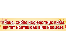 PHÒNG, CHỐNG NGỘ ĐỘC THỰC PHẨM DỊP TẾT NGUYÊN ĐÁN BÍNH NGỌ NĂM 2026