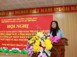 Phường Tương Mai: Gửi trọn niềm tin tới thanh niên lên đường nhập ngũ năm 2026