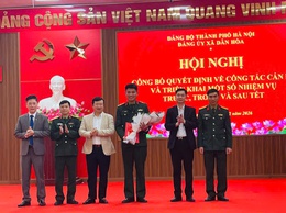HỘI NGHỊ CÔNG BỐ QUYẾT ĐỊNH CỦA THÀNH ỦY HÀ NỘI VỀ CÔNG TÁC CÁN BỘ
VÀ TRIỂN KHAI NHIỆM VỤ TRƯỚC, TRONG, SAU TẾT BÍNH NGỌ 2026