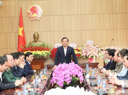 Hội đồng nhân dân – Ủy ban nhân dân - Ủy ban MTTQ xã Suối Hai chúc mừng 96 năm Ngày thành lập Đảng Cộng sản Việt Nam

