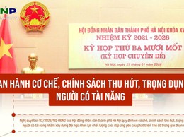 CỤ THỂ HÓA CHÍNH SÁCH THU HÚT NGƯỜI CÓ TÀI NĂNG
