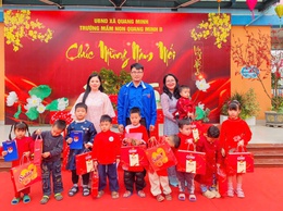 Ấm áp chương trình “Xuân yêu thương”, “Tết nhân ái” trên địa bàn xã Quang Minh