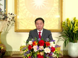 Chủ tịch UBND xã Phan Thanh Tùng chúc tết Xuân Bính Ngọ 2026