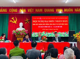 Các Tổ dân phố phường Bồ Đề đồng loạt tổ chức Hội nghị đại biểu Nhân dân năm 2026