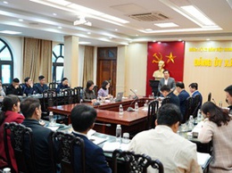 Đồng chí Nguyễn Thanh Bình-Bí thư Đảng uỷ Hoài Đức dự giao ban công tác Đảng tháng 01, triển khai nhiệm vụ trọng tâm tháng 02/2026