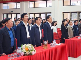 Cơ quan HĐND – UBND xã Nội Bài tổ chức Lễ chào cờ tháng 02/2026