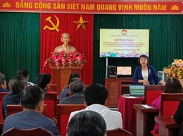 ỦY BAN MTTQ VIỆT NAM XÃ ỨNG HÒA TỔ CHỨC HỘI NGHỊ HƯỚNG DẪN LẤY Ý KIẾN CỬ TRI NƠI CƯ TRÚ.