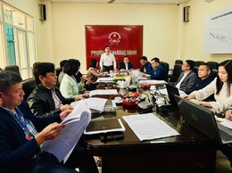 Bí thư Đảng ủy phường Khương Đình gặp mặt chúc tết, động viên các lực lượng thực hiện công tác GPMB đường Vành đai 2,5