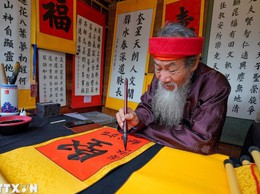 Xin chữ đầu năm – nét đẹp văn hóa người Việt