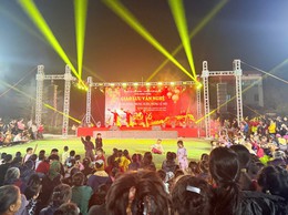 Sôi nổi hoạt động văn nghệ và trò chơi dân gian “Mừng Đảng – Mừng Xuân” tại các thôn