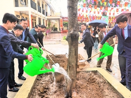 Hòa Xá phát động “Tết trồng cây đời đời nhớ ơn Bác Hồ” Xuân Bính Ngọ 2026