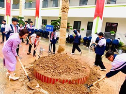 Lễ phát động “Tết trồng cây đời đời nhớ ơn Bác Hồ xuân Bính Ngọ năm 2026” tại xã Ô Diên