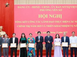 Yên Sở hướng tới tăng trưởng hai con số, tạo đột phá phát triển kinh tế năm 2026