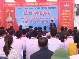 XÃ BẤT BẠT – TP HÀ NỘI: PHÁT ĐỘNG TẾT TRỒNG CÂY XUÂN BÍNH NGỌ 2026