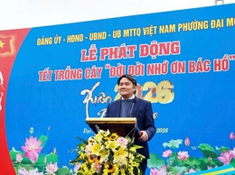 PHƯỜNG ĐẠI MỖ TỔ CHỨC THÀNH CÔNG LỄ PHÁT ĐỘNG TẾT TRỒNG CÂY 