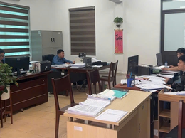 Phường Yên Hòa làm việc xuyên Tết, quyết tâm bảo đảm tiến độ dự án đường Vành đai 2.5