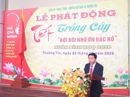 Xã Thường Tín phát động Tết trồng cây đời đời nhớ ơn Bác Hồ, Xuân Bính Ngọ 2026