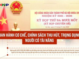 CỤ THỂ HÓA CƠ CHẾ, CHÍNH SÁCH THU HÚT VÀ TRỌNG DỤNG NHÂN TÀI