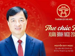 Thư chúc Tết Xuân Bính Ngọ 2026 của đồng chí Bí thư Thành ủy Hà Nội