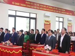 Đảng ủy - HĐND - UBND - UB MTTQ Việt Nam xã Bất Bạt tổ chức lễ chào cờ và gặp mặt đầu xuân Bính Ngọ 2026: khí thế mới, quyết tâm mới