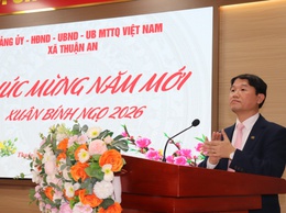 Đảng ủy- HĐND- UBND- Ủy ban MTTQ Việt Nam xã tổ chức gặp mặt, triển khai nhiệm vụ trọng tâm năm 2026